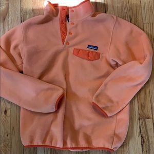 Patagonia Women’s Synchilla Snap T Fleece Orange M